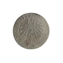 Prussian grosz, Sigismund I the Old (King of Poland; 1506–1548). Coin (1534, Torun, Poland).