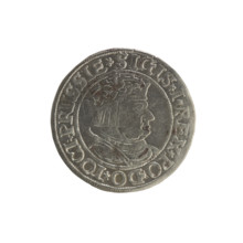 Prussian grosz, Sigismund I the Old (King of Poland; 1506–1548). Polish coin (1534), Torun.