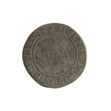 Prussian grosz, Sigismund I the Old (King of Poland; 1506–1548). Silver coin (grosz), 1534, Torun,