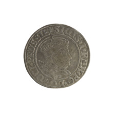 Prussian grosz, Sigismund I the Old (King of Poland; 1506–1548); Polish coin (Jagiellonian dynasty)