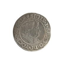 Prussian grosz, Sigismund I the Old (King of Poland; 1506–1548). Polish coin (1535), Torun.