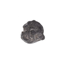 Fragment of a double-sided Drohiczyn seal. On one side, a cross with one arm ending in a triangle