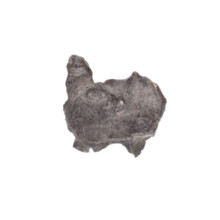 Fragment of a double-sided Drohiczyn seal. On one side only a dot is visible, on the other an