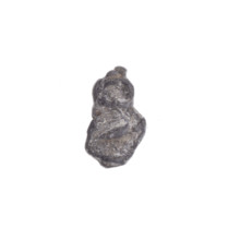 Fragment of a double-sided Drohiczyn seal. Illegible drawing on one side and the other. 11th–13th