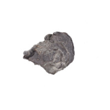 Fragment of a double-sided Drohiczyn seal. Illegible drawing on one side and the other. 11th–13th