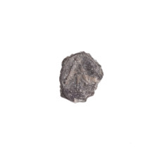 Fraction of a double-sided Drohiczyn seal. On one side the letter A with dots at the ends of the