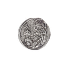 Obverse: In the trefoil a shield with the Silesian eagle; at the top and on the sides the letters