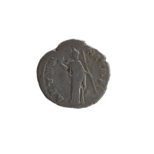 Denarius, posthumous issue for Faustina the Elder (98–141; Roman empress 138–141); issuer Antoninus
