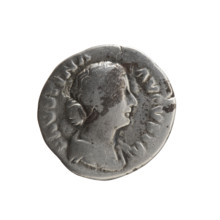 Denarius of Faustina the Younger (ca. 130–176; Roman empress 161–176), issuer Marcus Aurelius