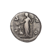 Denarius of Faustina the Younger (ca. 130–176; Roman empress 161–176), issuer Marcus Aurelius