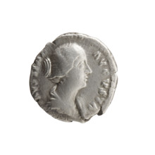 Denarius, Faustina the Younger (ca. 130–176; Roman empress 161–176; Augusta), iconography: Venus,