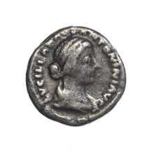 Denarius, Lucius Verus (130–169; Roman emperor 161–169), issuer; Lucilla (149–182; Roman empress