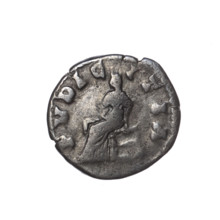 Denarius of Lucilla (149–182), wife of Lucius Verus; issuer: Lucius Verus (130–169). Obverse: Bust