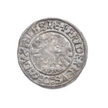 grosz; Frederick II (Duke of Brzeg-Legnica; 1480–1547); Jadwiga of Silesia (Saint; 1174–1243);