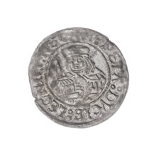 grosz, Frederick II (Duke of Brzeg-Legnica; 1480–1547), Jadwiga of Silesia (Saint; 1174–1243),