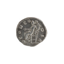 Denarius of Lucilla (149–182), issued under Lucius Verus (130–169), Roman Empire, Rome, 164–169.