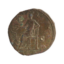 sestertius; issuer: Commodus (161–192, Roman emperor 177–192); portrait: Crispina (164–192?, Roman