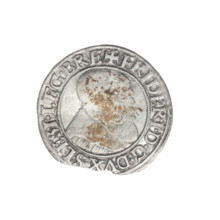 Obverse: Male bust turned right, with a beard and sideburns, in a coat with a wide collar; in the