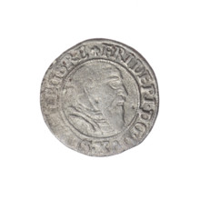 Grosz, Frederick II (Duke of Brzeg-Legnica; 1480–1547); maker: Stoltz, Michael (fl. ca. 1540–1555).