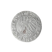Artist: Michael Stoltz (fl. ca. 1540–1555).  WQXBCFS
I:\nmw crop ready cleaned\Work: Coin (grosz),