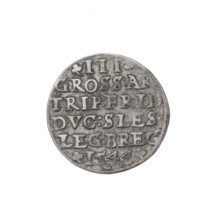 Obverse: Male bust in armour turned right, with a beard and sideburns; in the rim a pearl border