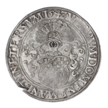 Thaler by Michael Stoltz (fl. ca. 1540–1555) depicting Frederick II, Duke of Brzeg-Legnica