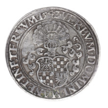 Thaler by Michael Stoltz (fl. ca. 1540–1555) depicting Frederick II, Duke of Brzeg-Legnica