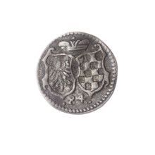 Obverse: In beaded border the Silesian eagle; at sides the date 1609. Reverse: In beaded border