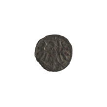 Gdansk denarius, Sigismund I the Old (King of Poland; 1506–1548). Polish coin (denarius), obverse: