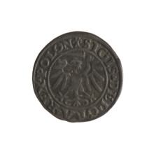Gdansk szelag, Sigismund I the Old (King of Poland; 1506–1548). Obv.: Eagle of Royal Prussia; in