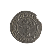 Gdansk szelag, Sigismund I the Old (King of Poland; 1506–1548). Polish coin (Gdansk), 1540.
