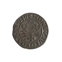 Gdansk szelag, Sigismund I the Old (King of Poland; 1506–1548). Obverse: Eagle of Royal Prussia, in