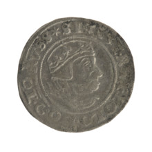 Gdansk grosz, Sigismund I the Old (King of Poland; 1506–1548). Obv.: Crowned male bust in profile