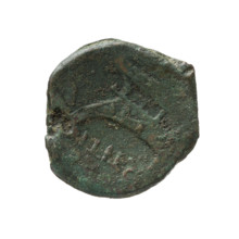 as, Titius, Q. (fl. 90 BC), publisher; Janus (mythology); ships; ship's prow; head of Janus. Obv: