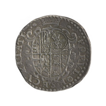 Lithuanian half-thaler (mezzo ducato with countersignature), Sigismund II Augustus (King of Poland;