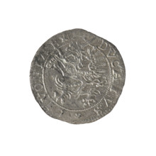 Livonian half-mark (half-fine), Sigismund II Augustus (king of Poland; 1544–1572), (interregnum),