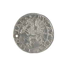 Livonian half-mark (half-fine), Sigismund II Augustus (king of Poland; 1544–1572), (interregnum);