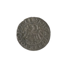 Gdansk szelag, Sigismund II Augustus (King of Poland; 1544–1572). Obv.: Eagle of Royal Prussia; in