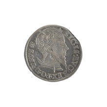 Gdansk trojak, Sigismund II Augustus (King of Poland; 1544–1572). Jagiellonian dynasty. Obverse: