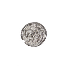 denarius, Boleslaw III Krzywousty (prince of Poland; 1086–1138), allegories, spearhead (issue