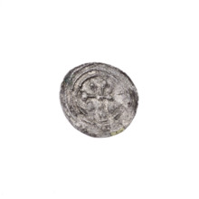 denarius, Boleslaw III Krzywousty (prince of Poland; 1086–1138), allegories, equal-armed cross,