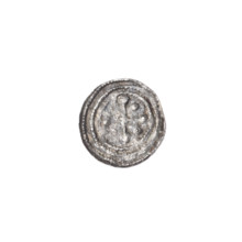 denarius, Boleslaw III Krzywousty (prince of Poland; 1107–1138), allegories, Boleslaw III