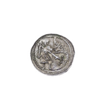 Denarius, Boleslaw III Krzywousty (prince of Poland; 1086–1138). Obv.: In the beaded border, a