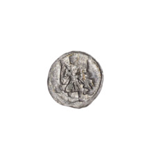 Denarius, Boleslaw III Krzywousty (prince of Poland; 1086–1138). Obverse: in the beaded border, a