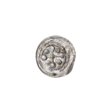 Denarius, Boleslaw III Krzywousty (prince of Poland; 1086–1138). Av.: In the beaded border, a