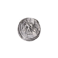 denarius, Boleslaw III Krzywousty (prince of Poland; 1086–1138), Romanesque, ca. 1125–1138. Av. In