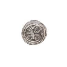 denarius, Boleslaw III Krzywousty (prince of Poland; 1086-1138), allegories, spearhead (issue