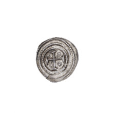 denarius, Boleslaw III Krzywousty (prince of Poland; 1086–1138), Romanesque style, c. 1125–1138.