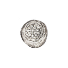 denarius, Boleslaw III Krzywousty (prince of Poland; 1086–1138), allegories, equal-armed cross,