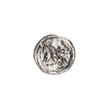 denarius, Boleslaw III Krzywousty (Prince of Poland; 1086–1138), allegories, equal-armed cross
